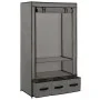 Gray fabric wardrobe 87x49x159 cm by vidaXL, Wardrobes - Ref: Foro24-282460, Price: 49,92 €, Discount: %