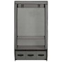 Grauer Stoffschrank 87x49x159 cm von vidaXL, Kleiderschränke - Ref: Foro24-282460, Preis: 50,97 €, Rabatt: %
