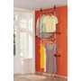 Telescopic wardrobe with aluminum bars by vidaXL, Wardrobes - Ref: Foro24-321105, Price: 45,29 €, Discount: %