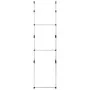 Telescopic wardrobe with aluminum bars by vidaXL, Wardrobes - Ref: Foro24-321105, Price: 47,23 €, Discount: %