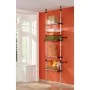 Teleskop-Schranksystem mit Aluminium-Einlegeböden von vidaXL, Kleiderschränke - Ref: Foro24-321106, Preis: 57,95 €, Rabatt: %