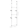 Telescopic wardrobe with aluminum bars by vidaXL, Wardrobes - Ref: Foro24-321105, Price: 47,23 €, Discount: %