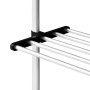 Teleskop-Schranksystem mit Aluminium-Einlegeböden von vidaXL, Kleiderschränke - Ref: Foro24-321106, Preis: 58,98 €, Rabatt: %