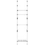 Sistema de armario telescópico con barras y estante aluminio de vidaXL, Armarios roperos - Ref: Foro24-321107, Precio: 49,76 ...