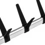 Telescopic closet system with aluminum bars and shelf by vidaXL, Wardrobes - Ref: Foro24-321107, Price: 51,81 €, Discount: %