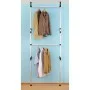 Telescopic wardrobe system with aluminum bars by vidaXL, Wardrobes - Ref: Foro24-321112, Price: 55,47 €, Discount: %
