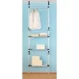 Telescopic closet system with aluminum bars and shelf by vidaXL, Wardrobes - Ref: Foro24-321113, Price: 73,35 €, Discount: %