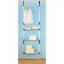 Teleskopschranksystem mit Stangen und Aluminiumboden von vidaXL, Kleiderschränke - Ref: Foro24-321113, Preis: 74,60 €, Rabatt: %