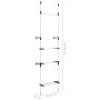 Teleskopschranksystem mit Stangen und Aluminiumboden von vidaXL, Kleiderschränke - Ref: Foro24-321113, Preis: 74,60 €, Rabatt: %