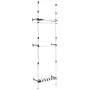 Telescopic closet system with bars and aluminum shelf by vidaXL, Wardrobes - Ref: Foro24-321114, Price: 59,01 €, Discount: %