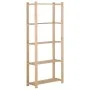 5-stufiges Regal aus massivem Kiefernholz, 80 x 28,5 x 170 cm von vidaXL, Industrieregale - Ref: Foro24-327320, Preis: 67,57 ...