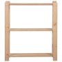 3-stufiges Regal aus massivem Kiefernholz, 80 x 28,5 x 90 cm von vidaXL, Industrieregale - Ref: Foro24-327321, Preis: 36,72 €...