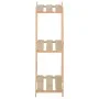 3-tier solid pine wood shelf 80x28.5x90 cm by vidaXL, Industrial shelving - Ref: Foro24-327321, Price: 36,08 €, Discount: %