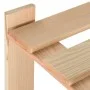 3-tier solid pine wood shelf 80x28.5x90 cm by vidaXL, Industrial shelving - Ref: Foro24-327321, Price: 36,08 €, Discount: %
