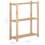 3-stufiges Regal aus massivem Kiefernholz, 60 x 28,5 x 90 cm von vidaXL, Industrieregale - Ref: Foro24-327322, Preis: 35,83 €...