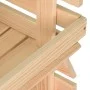 Carrito para verduras madera maciza de pino 37x30x80 cm de vidaXL, Carros de cocina y comedor - Ref: Foro24-327325, Precio: 6...