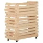 Gemüsewagen aus massivem Zirbenholz 77x30x80 cm von vidaXL, Küchen- und Speisewagen - Ref: Foro24-327327, Preis: 92,26 €, Rab...