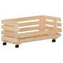 Gemüsewagen aus massivem Zirbenholz 77x30x80 cm von vidaXL, Küchen- und Speisewagen - Ref: Foro24-327327, Preis: 90,42 €, Rab...