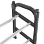 Extendable shoe rack with two shelves 119x24x37 cm by vidaXL, Shoe racks and shoe organizers - Ref: Foro24-344369, Price: 21,...