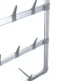 Silber hängender Zapatero 66x13x139 cm von vidaXL, Schuhregale und Schuhorganisatoren - Ref: Foro24-344372, Preis: 42,17 €, R...