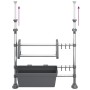 Verstellbarer Küchenorganizer aus Aluminium von vidaXL, Lagerbehälter - Ref: Foro24-344378, Preis: 24,99 €, Rabatt: %