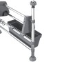 Verstellbarer Küchenorganizer aus Aluminium von vidaXL, Lagerbehälter - Ref: Foro24-344378, Preis: 24,99 €, Rabatt: %