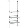 3-stufige Wäscheleine aus Aluminium von vidaXL, Wäscheleinen und Kleiderbügel - Ref: Foro24-344383, Preis: 44,70 €, Rabatt: %