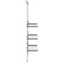 3-stufige Wäscheleine aus Aluminium von vidaXL, Wäscheleinen und Kleiderbügel - Ref: Foro24-344383, Preis: 45,53 €, Rabatt: %