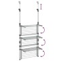 3-stufige Wäscheleine aus Aluminium von vidaXL, Wäscheleinen und Kleiderbügel - Ref: Foro24-344383, Preis: 45,53 €, Rabatt: %