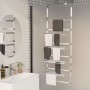 5-stufige Wäscheleine aus Aluminium von vidaXL, Wäscheleinen und Kleiderbügel - Ref: Foro24-344384, Preis: 57,32 €, Rabatt: %