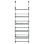 Tendedero de 5 niveles de aluminio de vidaXL, Tendederos y perchas - Ref: Foro24-344384, Precio: 56,29 €, Descuento: %