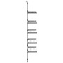 5-stufige Wäscheleine aus Aluminium von vidaXL, Wäscheleinen und Kleiderbügel - Ref: Foro24-344384, Preis: 57,32 €, Rabatt: %
