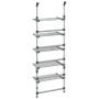 5-stufige Wäscheleine aus Aluminium von vidaXL, Wäscheleinen und Kleiderbügel - Ref: Foro24-344384, Preis: 57,32 €, Rabatt: %