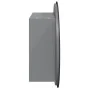 Bathroom cabinet with round mirror and gray LED 40x40x17.5 cm by vidaXL, bathroom vanities - Ref: Foro24-345581, Price: 107,9...