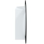 Armario de baño con espejo redondo y LED blanco 54x54x17,5 cm de vidaXL, Tocadores de baño - Ref: Foro24-345587, Precio: 145,...