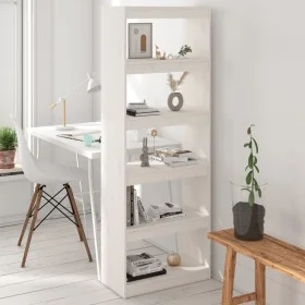Shelf / room divider made of white pine wood 60x30x167.5cm by vidaXL, Bookcases and shelves - Ref: Foro24-808174, Price: 100,...