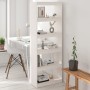 Regal/Raumteiler Kiefernholz weiß 60x30x167,5cm von vidaXL, Bücherregale und Regale - Ref: Foro24-808174, Preis: 101,52 €, Ra...