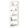 Estantería/divisor de espacios madera pino blanco 60x30x167,5cm de vidaXL, Librerías y estanterías - Ref: Foro24-808174, Prec...