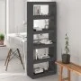 Estantería/divisor de espacios madera pino gris 60x30x167,5 cm de vidaXL, Librerías y estanterías - Ref: Foro24-808175, Preci...