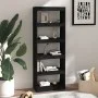 Regal/Raumteiler aus schwarzem Kiefernholz, 60 x 30 x 167,5 cm von vidaXL, Bücherregale und Regale - Ref: Foro24-808177, Prei...