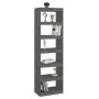 Gray pine wood shelving/space divider 60x30x199.5 cm by vidaXL, Bookcases and shelves - Ref: Foro24-808180, Price: 95,59 €, D...