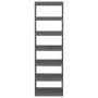 Gray pine wood shelving/space divider 60x30x199.5 cm by vidaXL, Bookcases and shelves - Ref: Foro24-808180, Price: 95,59 €, D...
