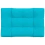 Turquoise fabric cushion for pallets 120x80x12 cm by vidaXL, Cushions for chairs and sofas - Ref: Foro24-360534, Price: 57,08...