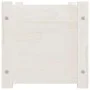 Pflanzgefäße 2 Stück massives Kiefernholz weiß 60x31x31 cm von vidaXL, Töpfe und Pflanzgefäße - Ref: Foro24-810707, Preis: 54...
