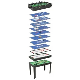 Mesa multijuegos 15 en 1 negro 121x61x82 cm de vidaXL, Juegos de interior - Ref: Foro24-91945, Precio: 211,58 €, Descuento: %