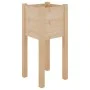 Jardineras 2 uds madera maciza de pino 31x31x70 cm de vidaXL, Maceteros y jardineras - Ref: Foro24-810780, Precio: 39,62 €, D...