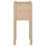 Jardineras 2 uds madera maciza de pino 31x31x70 cm de vidaXL, Maceteros y jardineras - Ref: Foro24-810780, Precio: 39,97 €, D...