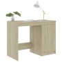Schreibtisch aus Sonoma-Eichensperrholz, 100 x 50 x 76 cm von vidaXL, Schreibtische - Ref: Foro24-801799, Preis: 83,27 €, Rab...