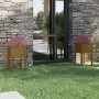 Planters 2 pcs solid honey brown pine wood 40x40x70 cm by vidaXL, Pots and planters - Ref: Foro24-810796, Price: 45,12 €, Dis...