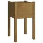 Planters 2 pcs solid honey brown pine wood 40x40x70 cm by vidaXL, Pots and planters - Ref: Foro24-810796, Price: 45,12 €, Dis...